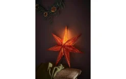 Embla Julstjärna 45cm Brun Sammet