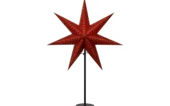 Markslojd Embla Julstjärna på fot 65cm Svart/Brun Sammet* Visa Alla Julstjärnor|Julstjärnor På Fot