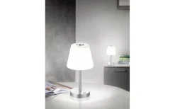 Bordslampor<Trio Lighting Emerald Bordslampa LED borstat stål