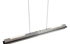 Emerson Taklampa LED i borstat stål