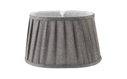 Emily Lampskärm Oval 28cm Grå