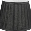 Oriva Emily Plisserad Lampskärm Ø24cm Svart* Plisserade Lampskärmar