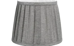 Plisserade Lampskärmar<Oriva Emily Plisserad Lampskärm Ø24cm Grå