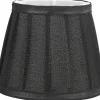 Oriva Emily Plisserad Lampskärm Ø16cm Svart* Plisserade Lampskärmar