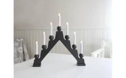 Emma Adventsljusstake Grafit 45cm