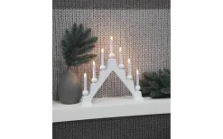 Star Trading Emma Adventsljusstake Vit 45cm* Visa Alla Adventsljusstakar|Adventsljusstakar 31-60 Cm