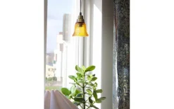 Fönsterlampor<PR Home Emmi Fönsterlampa 12cm Amber/Mässing
