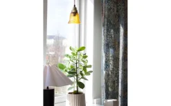 Fönsterlampor<PR Home Emmi Fönsterlampa 12cm Amber/Mässing