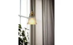 Fönsterlampor<PR Home Emmi Fönsterlampa 12cm Antikmässing