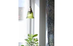 PR Home Emmi Fönsterlampa 12cm Grön/Mässing* Fönsterlampor