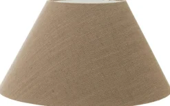 Enfärgade Runda Lampskärmar<PR Home Empire Florenzo Lampskärm Ø22cm Caramel