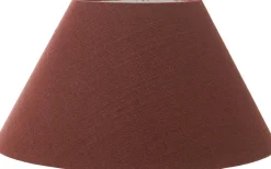 Enfärgade Runda Lampskärmar<PR Home Empire Florenzo Lampskärm Ø22cm Red