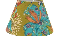 Mönstrade Lampskärmar<PR Home Empire Kimono Lampskärm Ø27cm Oliv