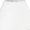PR Home Empire Lampskärm Ø50cm Franza Vit* Enfärgade Runda Lampskärmar