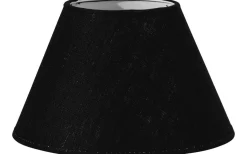 PR Home Empire Lampskärm Ø42cm Franza Svart* Enfärgade Runda Lampskärmar