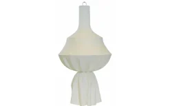 Takskärmar<Hallbergs Empire Linn Takskärm Ø50cm Vit