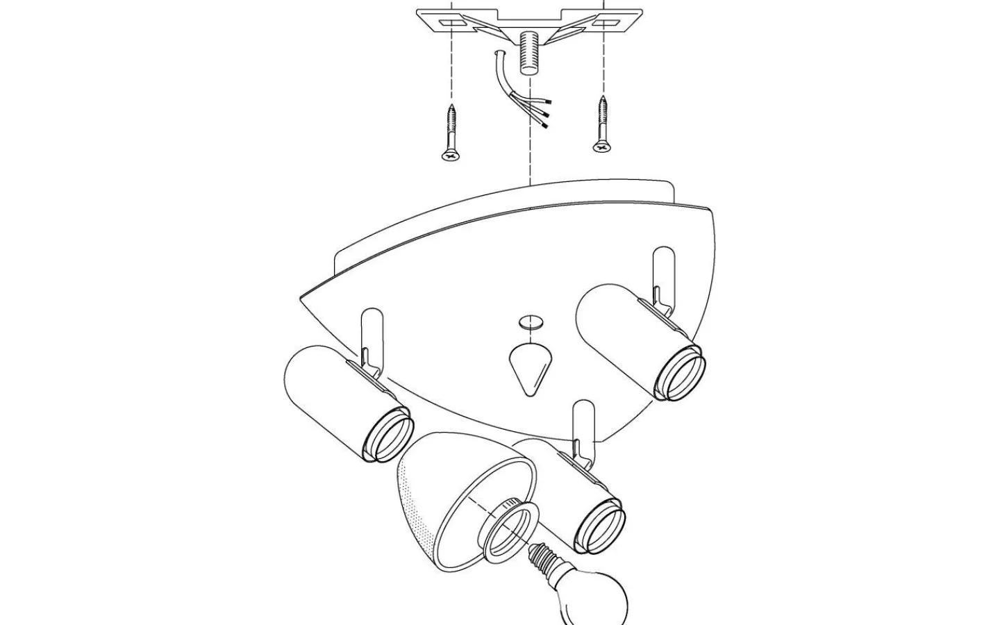 Runda Takspotlights|Takspot Med 3 Lampor<Eglo Enea Takspotlight 27cm Nickel