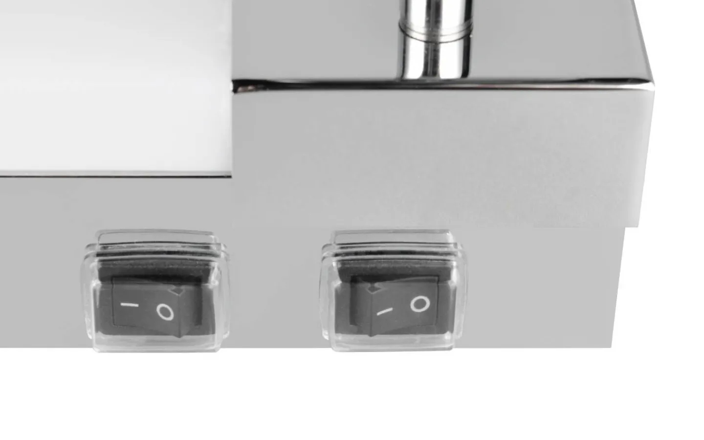 Trio Lighting Enrico H2O LED + 2xGU10 Vägglampa 60cm krom IP44* Badrumslampor Vägg