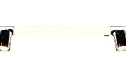 Trio Lighting Enrico H2O LED + 2xGU10 Vägglampa 60cm krom IP44* Badrumslampor Vägg