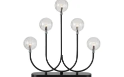 Enys Adventsljusstake 40cm Svart/Klar