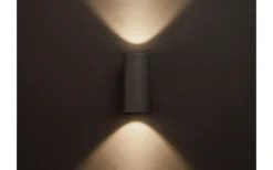 Erik II Vägglampa LED 2x3W 3000K Antracit IP65