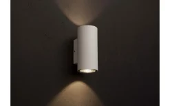 Upp & Nedljus Lampor<Llitt Erik II Vägglampa LED 2x3W 3000K Vit IP65