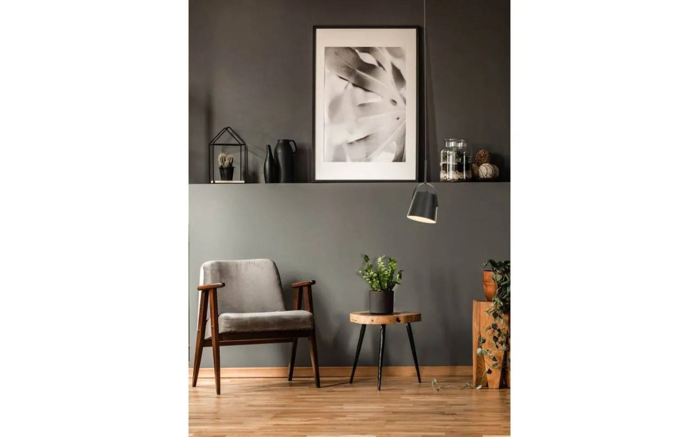 Kök & Matplats|Fönsterlampor<Aneta Espresso Fönsterlampa 14cm Svart