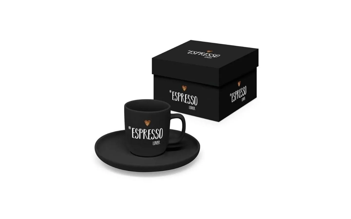 Koppar & Muggar<PPD Espresso Lover Mugg Svart 9 cl