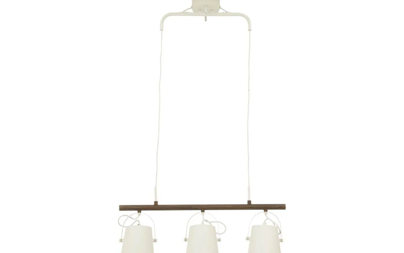 Espresso Taklampa 71cm Vit/Trä