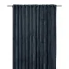 Mörkläggningsgardiner|Enfärgade Gardiner<Svanefors Estelle Sammet Gardin 2P Mörkblå 2x135x280cm