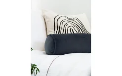 Fyllda Kuddar<Svanefors Estelle Sammet Kudde Mörkblå 15x15x45cm