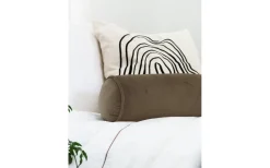 Fyllda Kuddar<Svanefors Estelle Sammet Kudde Nougat 15x15x45cm