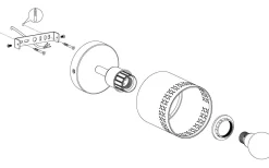 Esteperra Vägglampa Svart