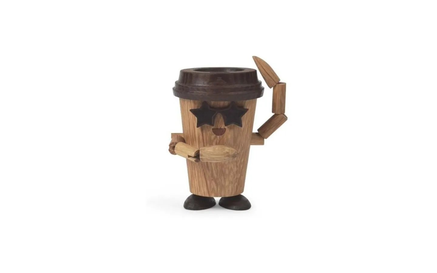 Spring Copenhagen Esther Espresso To go coffee Trädekoration 8,5 cm Ek* Trädekorationer