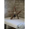 Estrella Bordsstjärna 39cm Brun