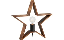 Estrella Bordsstjärna 39cm Brun