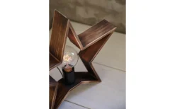 Estrella Bordsstjärna 39cm Brun