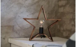 Estrella Bordsstjärna 39cm Brun
