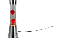 Etna Lavalampa 40cm LED Krom