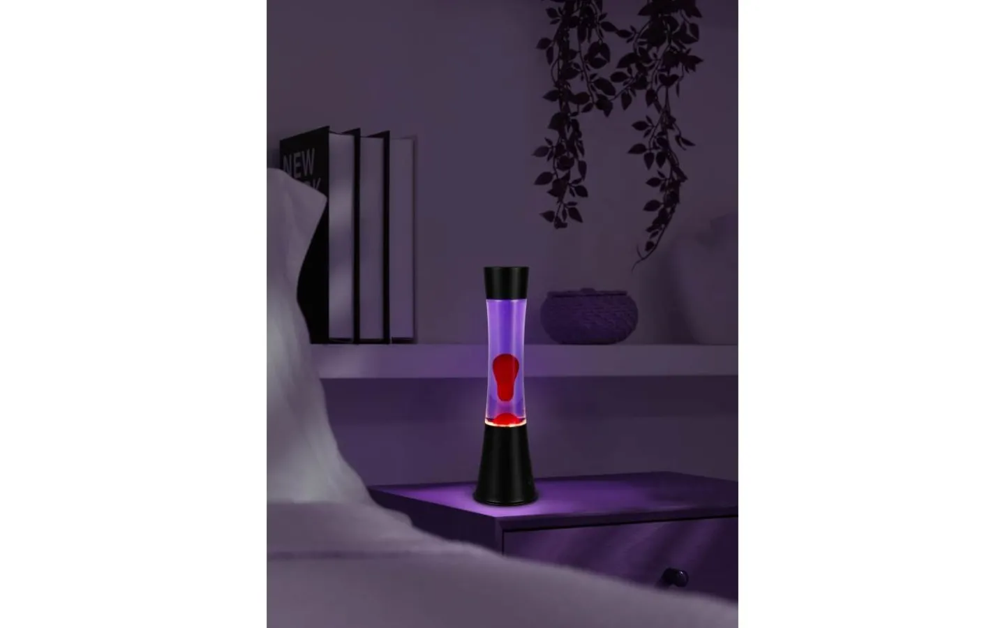 Reality Etna Lavalampa 40cm LED Svart*Barn Barnrum|Lavalampor