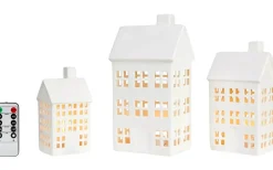 Markslojd Eton Batteridriven Bordsdekoration 3-set Vit* Batteri Julpynt Inomhus