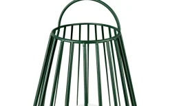 Ljuslyktor|Uppladdningsbara Lampor Utomhus<Dyberg Larsen Evesham Laddbar/Solcells Lykta 48cm LED 2700K Grön IP44