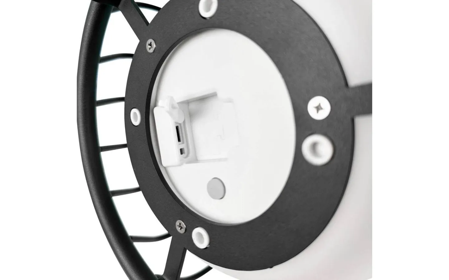 Dyberg Larsen Evesham Laddbar/Solcells Lykta 38cm LED 2700K Svart IP44* Ljuslyktor|Uppladdningsbara Lampor Utomhus