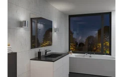 Badrum|Badrumslampor Vägg<Herstal Evoke S Vägglampa Krom IP44