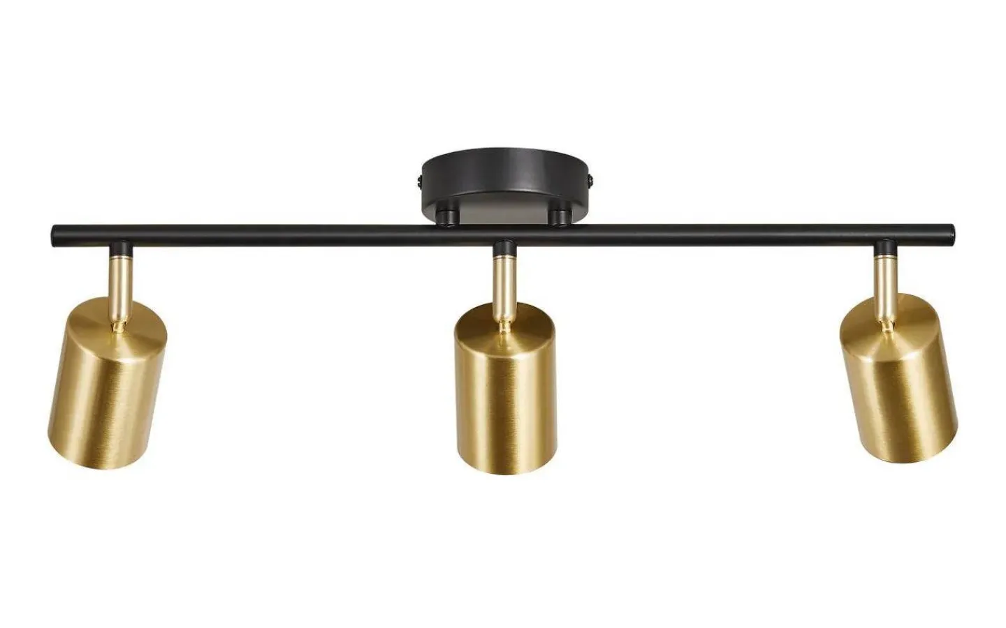 Avlånga Takspotlights|Takspot Med 3 Lampor<Nordlux Explorer Takspotlight 3L 48cm Mässing