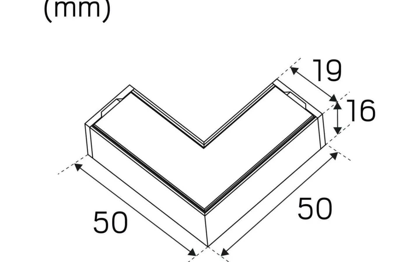 Bänkbelysning|Kök & Matplats<Hidealite Extend G2 LED Hörn 3000K