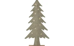 Batteri Julpynt Inomhus<Star Trading Fabbe Batteridriven Bordsdekoration Gran 45cm