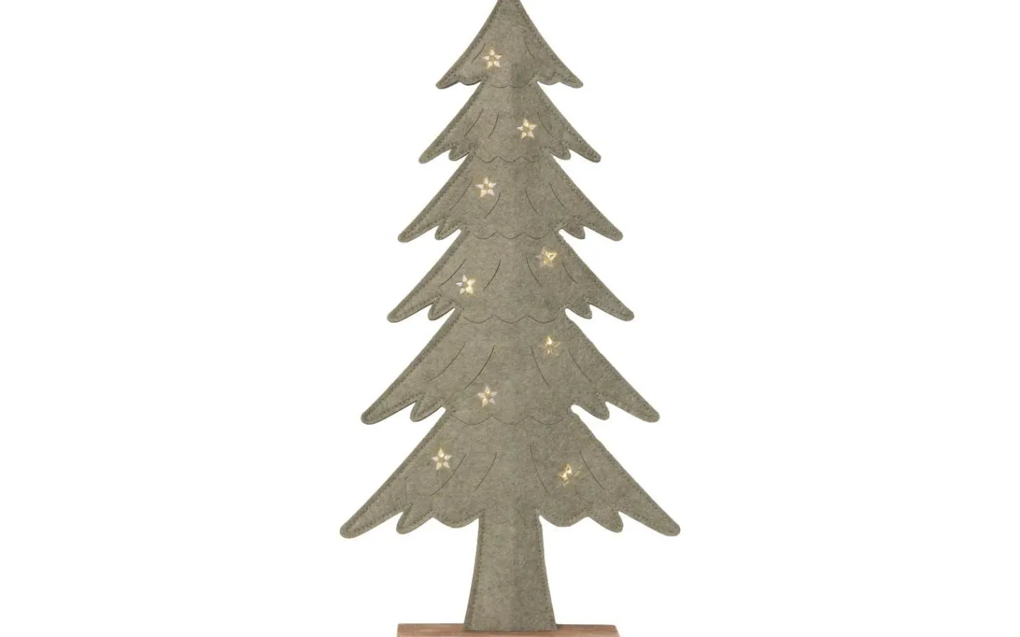 Batteri Julpynt Inomhus<Star Trading Fabbe Batteridriven Bordsdekoration Gran 45cm