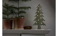 Batteri Julpynt Inomhus<Star Trading Fabbe Batteridriven Bordsdekoration Gran 45cm