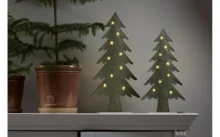 Batteri Julpynt Inomhus<Star Trading Fabbe Batteridriven Bordsdekoration Gran 45cm